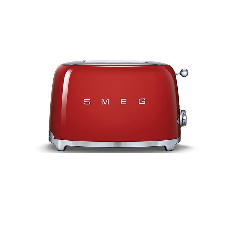 TOSTADOR SMEG TSF01RDEU 950W ROJO 2 REBANADAS