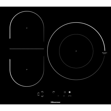 ENCIMERA HISENSE I6337C 3 ZONAS NEGRA INDUCCION