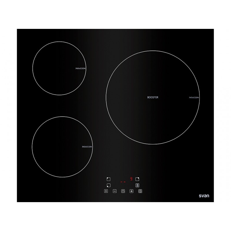 ENCIMERA SVAN SVI6391 INDUCCION 3Z BOOSTER