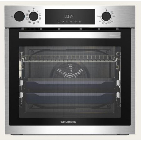 HORNO GRUNDIG GEBD11300X MULTIF. INOX A+ 71L 2GUIAS HIDROLISIS