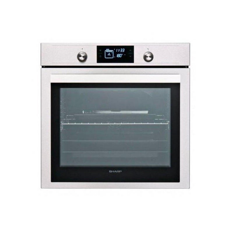 HORNO SHARP K70V51IM2EU HIDROLITICO INOX TACTIL 8F 78L 1RAIL