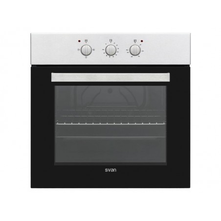 HORNO SVAN SVH094X1 INOX 76L 3F PUERTA CRISTAL BLACK RELOJ MECANICO