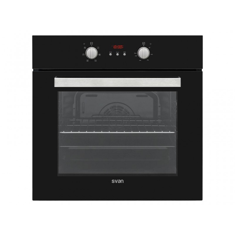 HORNO SVAN SVH124N1 CRISTAL NEGRO 6F MULTIFUNCION 69L DIGITAL