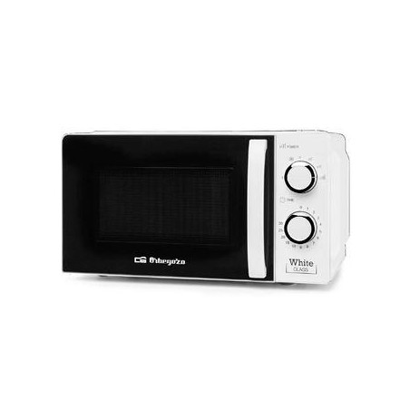 MICROONDAS ORBEGOZO MI2115 BLANCO 20L S/GRILL 6F ANALOGICO