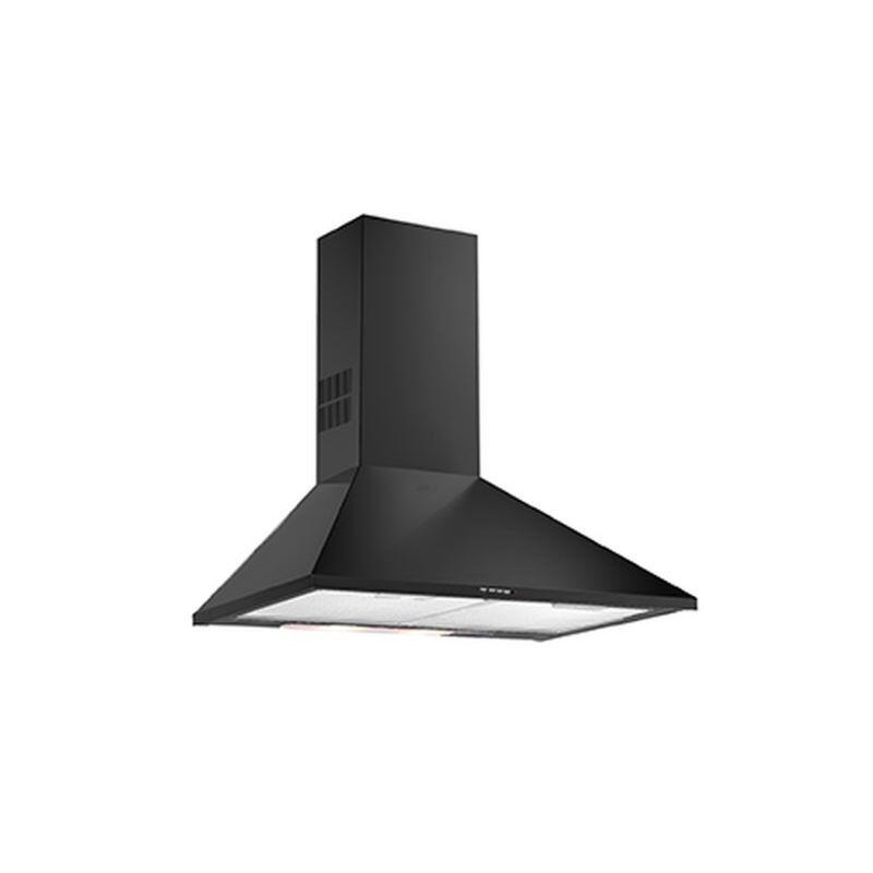 CAMPANA TEKA DBB 60 DECORATIVA PIRAMIDAL NEGRA 60 CM 380M3 (40460402)