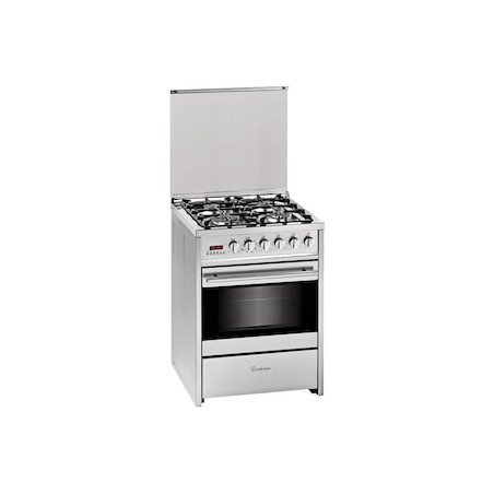 COCINA MEIRELES E610X GAS BUTANO 60X60CM 4F INOX HORNO ELECTRICO