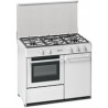 COCINA MEIRELES G2940VW GAS BUTANO 4F 90X55 PORTABOMBONAS BLANCA HORNO GAS