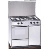 COCINA MEIRELES G2940VX GAS BUTANO 4F 90x55 PORTABOMBONAS INOX HORNO GAS