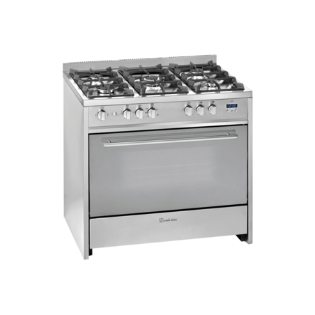 COCINA MEIRELES G910X GAS BUTANO 5F 90X60CM INOX