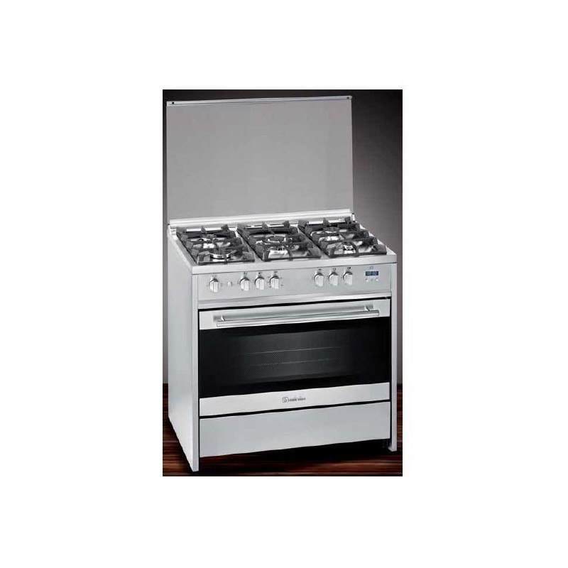 COCINA MEIRELES G911X GAS NATURAL 5F 90X60 INOX