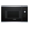 MICROONDAS BOSCH BEL523MS0 SIN MARCO 20L GRILL CRISTAL NEGRO Y ACERO