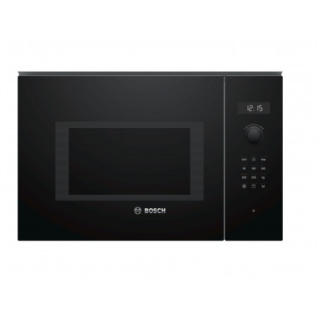 MICROONDAS BOSCH BEL554MB0 CRISTAL NEGRO INTEGRA 25L 900W