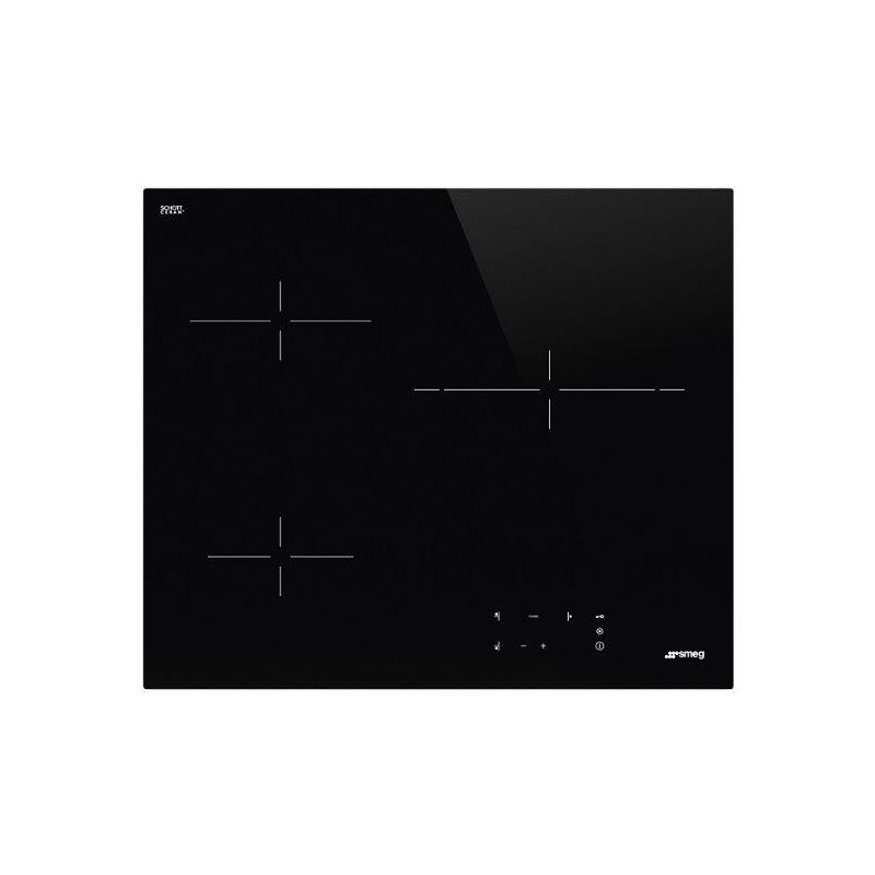 ENCIMERA SMEG SE263TD1 VITRO 3 ZONAS 60CM NEGRO