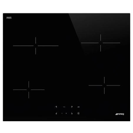 ENCIMERA SMEG SE264TD1 VITRO 4 ZONAS 60CM NEGRO