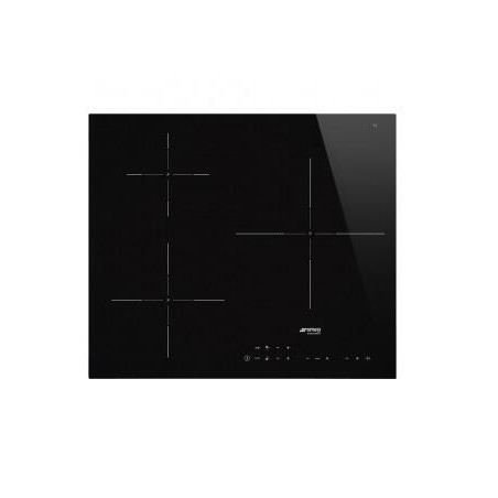 ENCIMERA SMEG SI5632D INDUCCION 3 ZONAS 60CM NEGRO