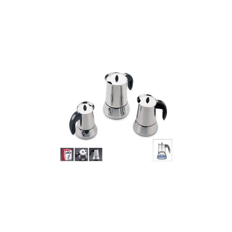 CAFETERA VALIRA INOX 1181/ Isabella 6 tazas