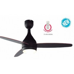 VENTILADOR FM VT5000L TECHO 132CM C/LUZ C/MANDO BAJO CONSUMO