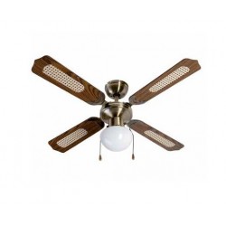 VENTILADOR FM VTCLASSIC105 TECHO 105CM 4 ASPAS C/LUZ