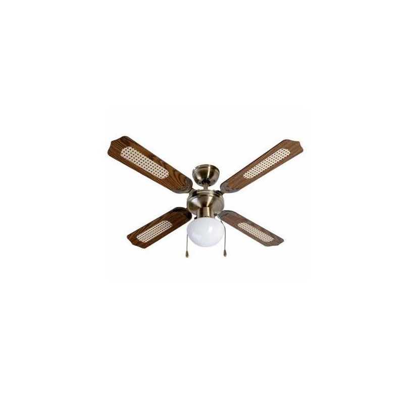 VENTILADOR FM VTCLASSIC105 TECHO 105CM 4 ASPAS C/LUZ