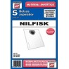 BOLSA ASPIRADOR TECNHOGAR NILFISK 915724 SINTETICA