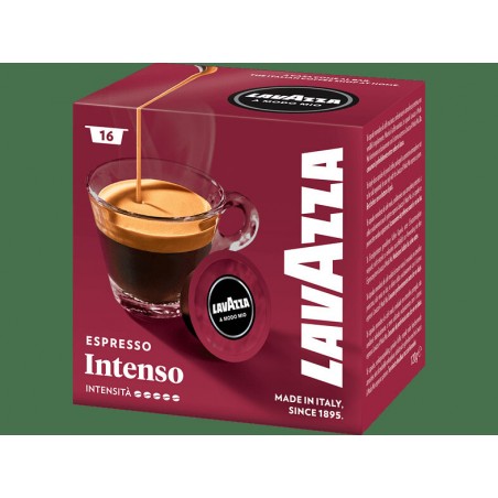 CAPSULAS CAFE LAVAZZA INTENSO (CAJA 16 CAPSULAS)