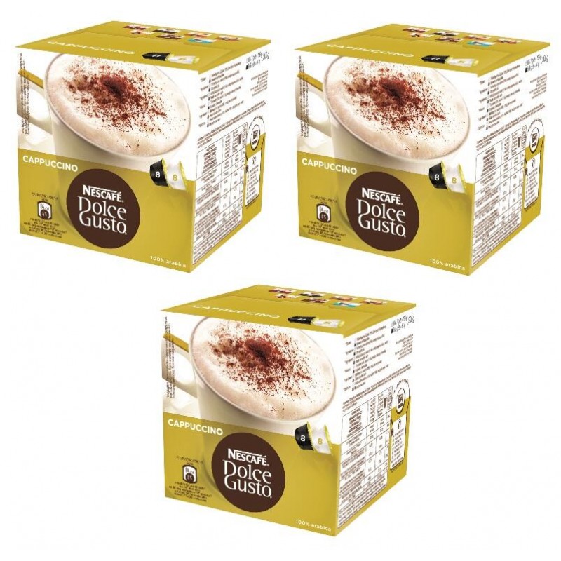 PACK 3 CAJAS DG CAPPUCCINO (12371536)  3x16CAP **