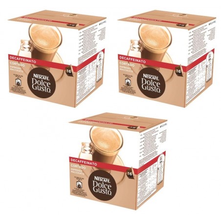 PACK 3 CAJAS DG CORTADO DESCAFEINADO (12213078) 3x16CAP