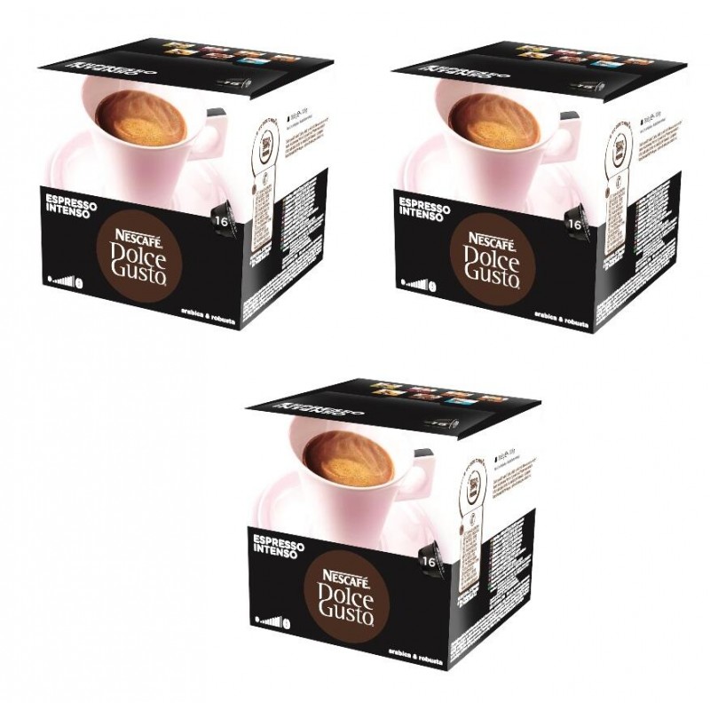 PACK 3 CAJAS DG ESPRESSO INTENSO (12393403) 3x16CAP