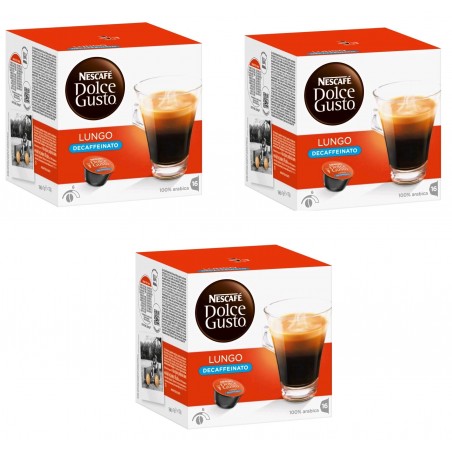 PACK 3 CAJAS DG LUNGO DESCAFEINADO (12380832) 3x16CAP