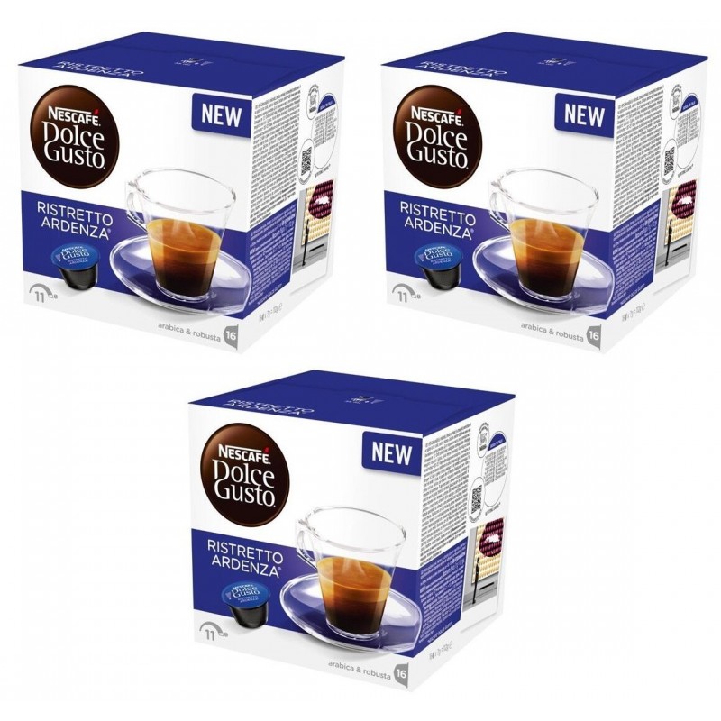 PACK 3 CAJAS DG RISTRETTO ARDENZA (12296738) 3x16CAP