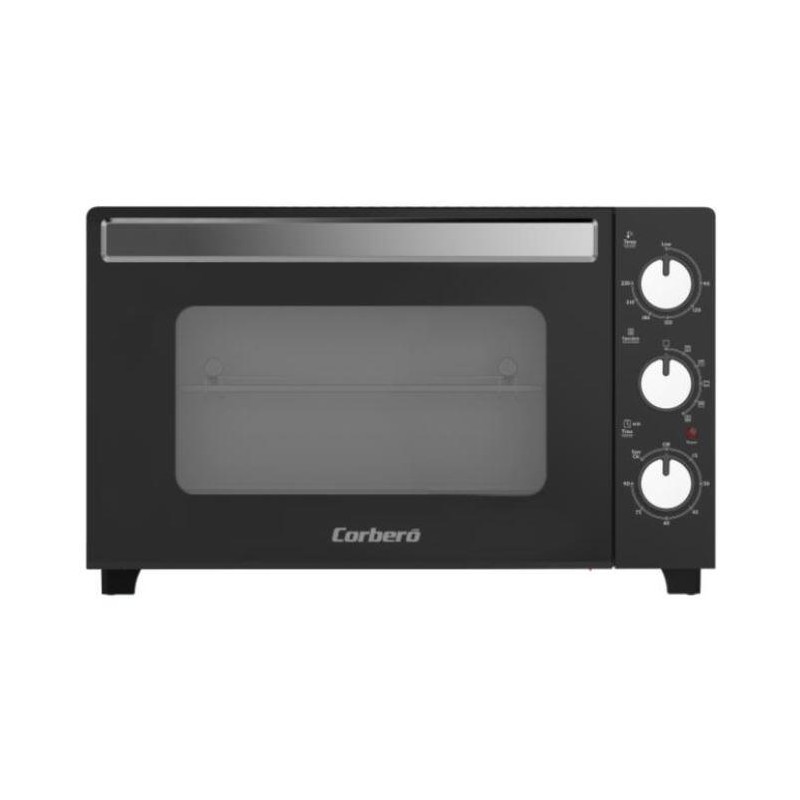 HORNO SIN INSTALACION CORBERO CHSG2042B 42L NEGRO 1500W RUSTEPOLLOS