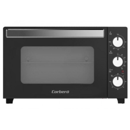 HORNO SIN INSTALACION CORBERO CHSG2042B 42L NEGRO 1500W RUSTEPOLLOS