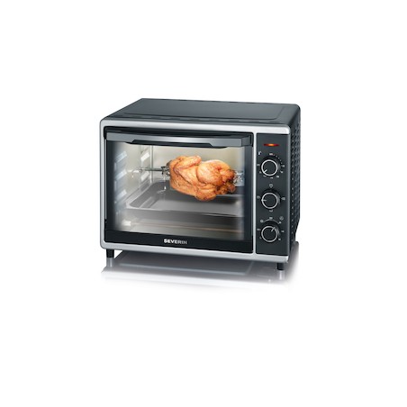 HORNO SIN INSTALACION SEVERIN TO2056 30L 1600W NEGRO/PLATA