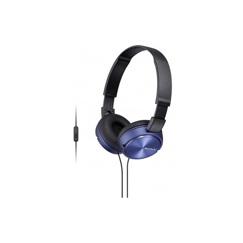 AURICULARES SONY MDRZX310APL DIADEMA MET MIC AZUL