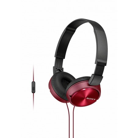 AURICULARES SONY MDRZX310APR ROJO MICRO