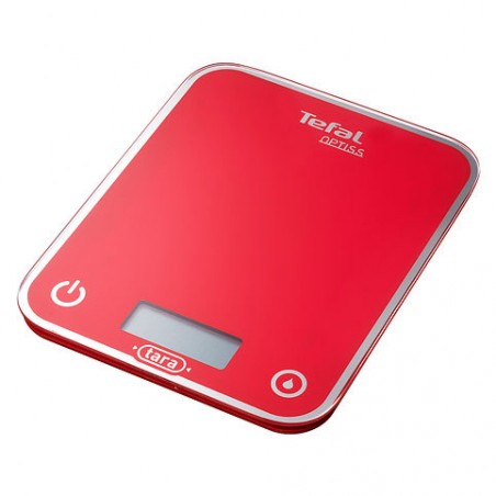 BALANZA COCINA TEFAL BC5003VO OPTISS ROJA