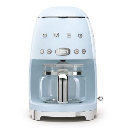 CAFETERA SMEG DCF02PBEU DE GOTEO 1050W AZUL PASTEL