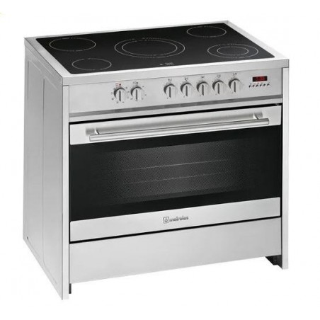 COCINA MEIRELES E912X 90X60 VITRO 5 ZONAS INOX A