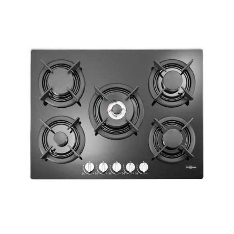 ENCIMERA VITROKITCHEN CG72NB-VS CRISTAL GAS 70CM.NEGRA NATURAL