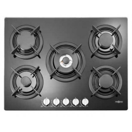 ENCIMERA VITROKITCHEN CG72NB-VS CRISTAL GAS 70CM.NEGRA NATURAL