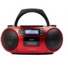 RADIO CD AIWA BBTC550RD ROJO CASSETTE BLUETOOTH