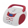 RADIO CD NEVIR NVR483UB BLUETOOTH BLANCO ROJO