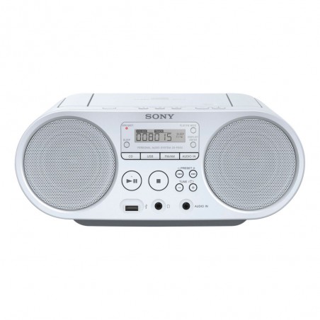 RADIO CD SONY ZSPS50 BLANCO USB