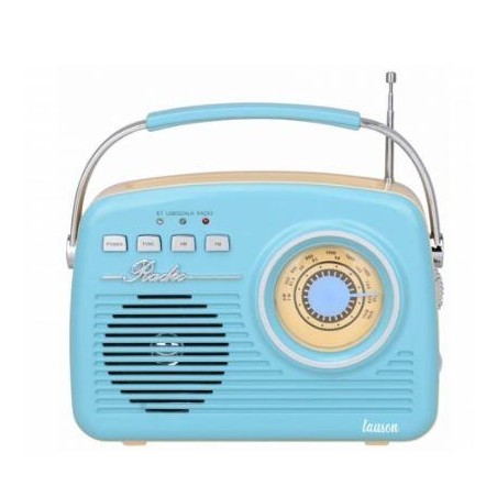 RADIO LAUSON RA142 AM/FM ANALOGICA AZUL