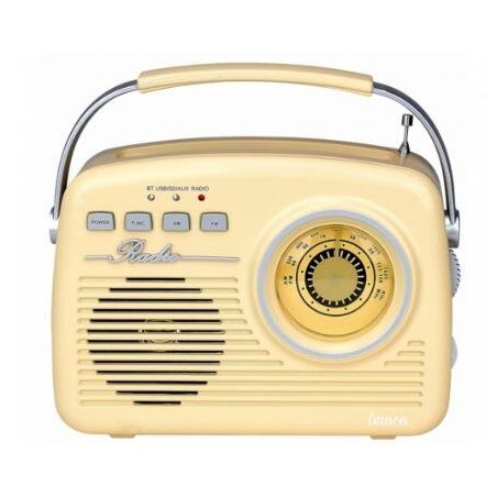 RADIO LAUSON RA143 AM/FM ANALOGICA CREMA